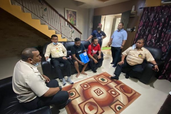 Menyantuni ahli kesatuan selepas operation