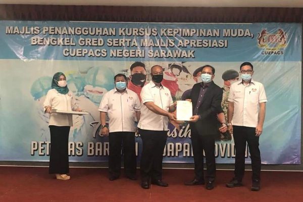 Bersama CUEPACS Caw Sarawak di Bintulu