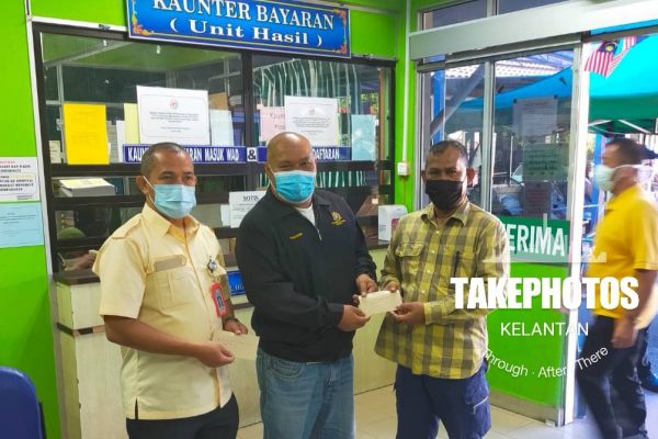 Saguhati diSumbangkan Kepada Penerima Kurantin COVID-19