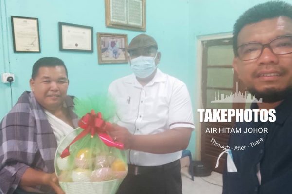 Menyantuni Presiden Kesatuan Pekerja Johor, Kemalangan Jalanraya