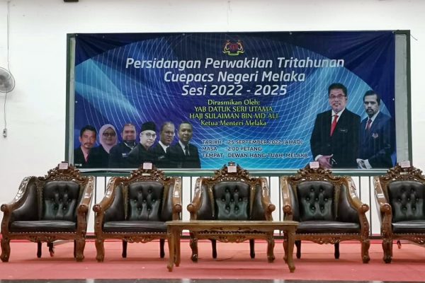 Persidangan Perwakilan Tri Tahunan CUEPACS Ke-25 Negeri MELAKA