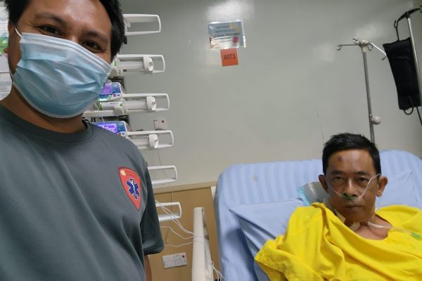 Menyantuni Sahabat Pemandu Di INSTITUT JANTUNG NEGARA