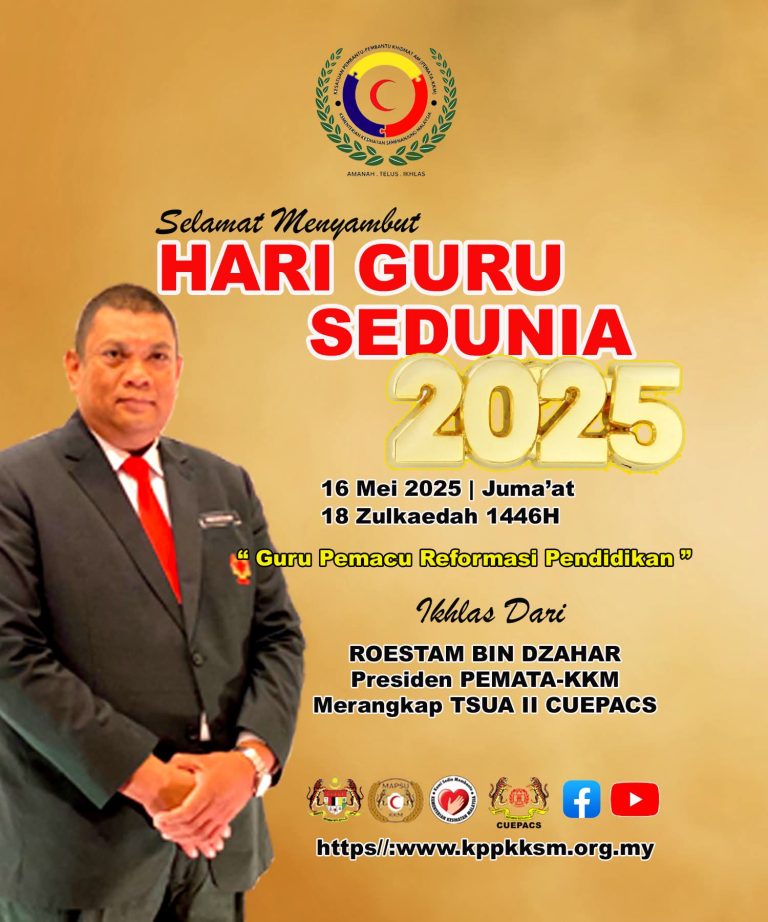 Selamat Hari Guru Sedunia 2025