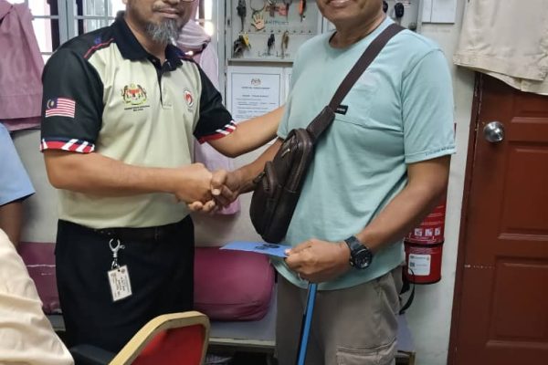 Sumbangan Masuk Wad AHLI Pemandu Hospital Sg Bakap