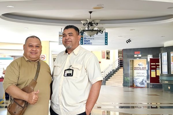 Santuni Sahabat Pemandu Unit Angkut & ED Hospital Jasin