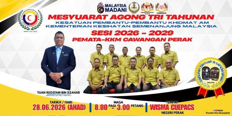 Mesyuarat Agung TRITAHUNAN Kesatuan PEMATA-KKM Caw Perak