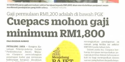 Keratan Akhbar KOSMO 21 Oktober 2021